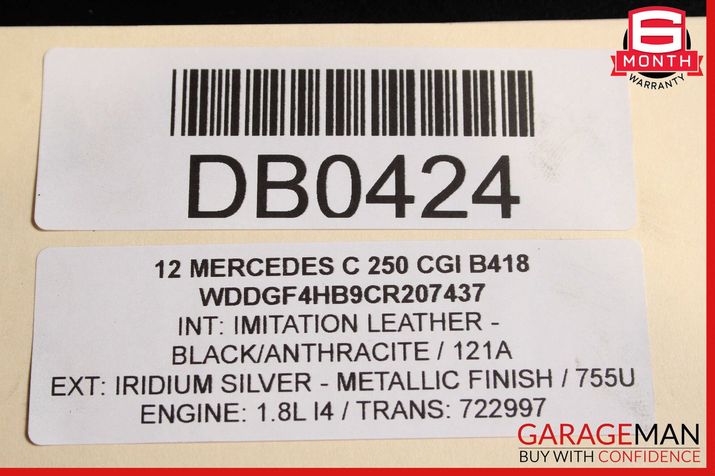 10-16 Mercedes W204 C250 E350 SL400 Rear Differential Diff Axle Carrier 3.07 RWD