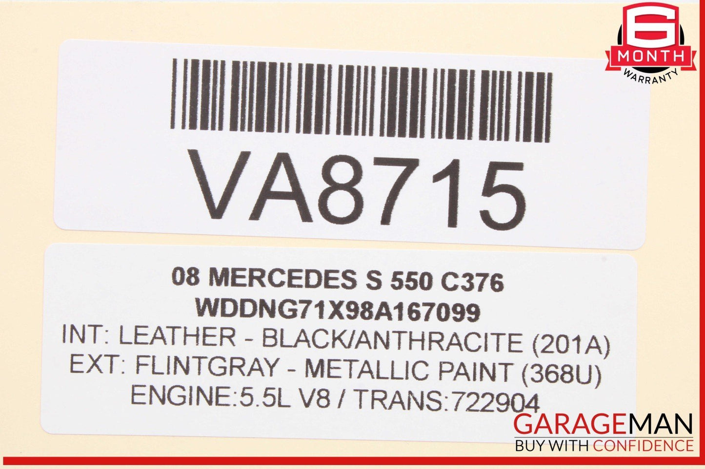07-14 Mercedes W221 S550 CL550 Voice Language Communication Control Module OEM