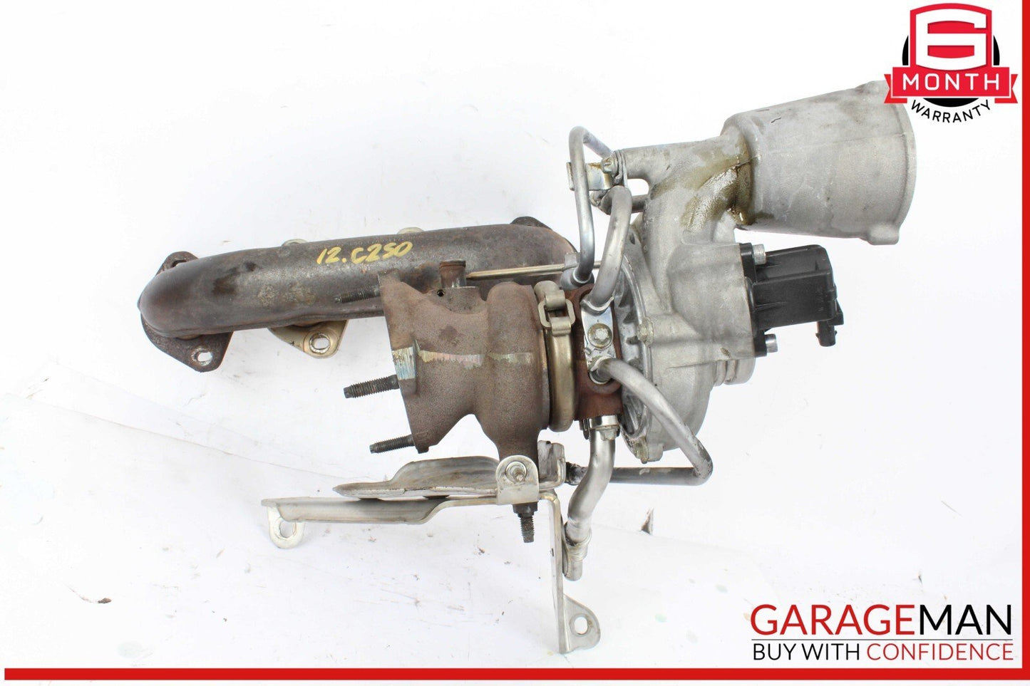 12-15 Mercedes W204 C250 SLK250 1.8L Turbo Turbocharger Manifold Assembly M271
