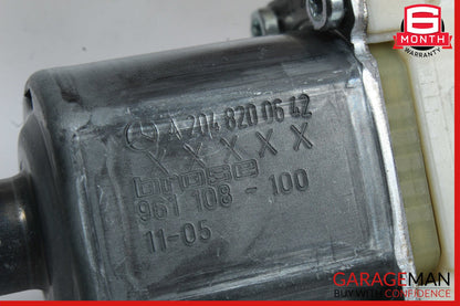 08-16 Mercedes W212 E350 GLK350 C300 Rear Right Door Window Regulator Motor OEM