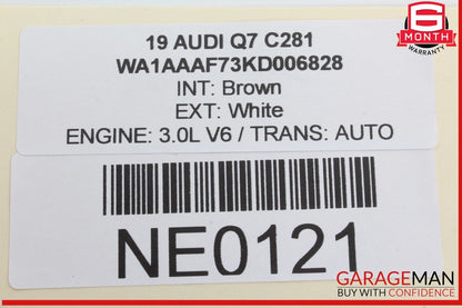 17-24 Audi Q7 Front Right Passenger Side Door Lock Latch Actuator 8J1837016F OEM