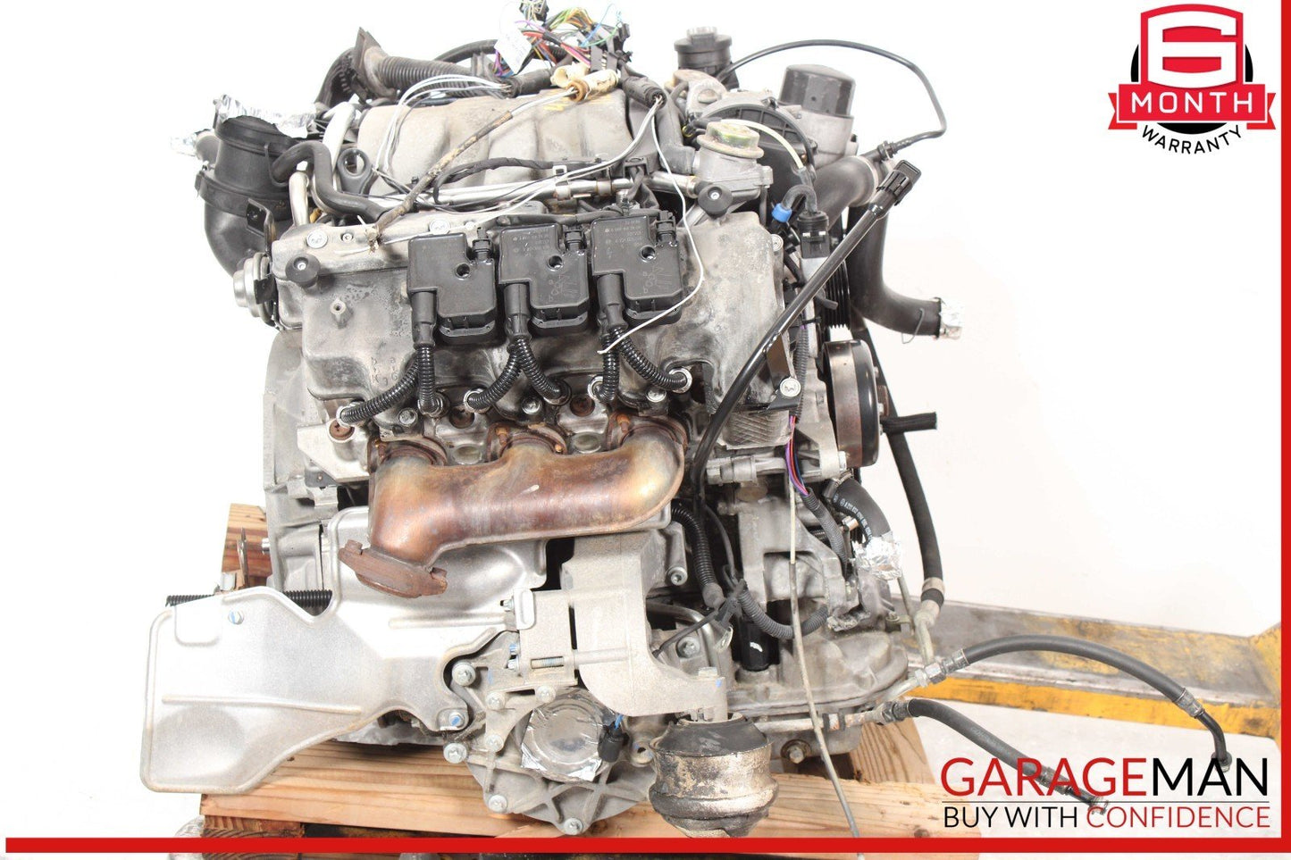 01-05 Mercedes W211 E320 4Matic Engine Motor Block Assembly OEM 146k