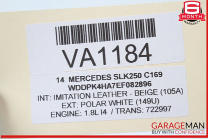 12-20 Mercedes R172 SLK250 SLC43 AMG Front Dashboard A/C Air Vent Grille Trim