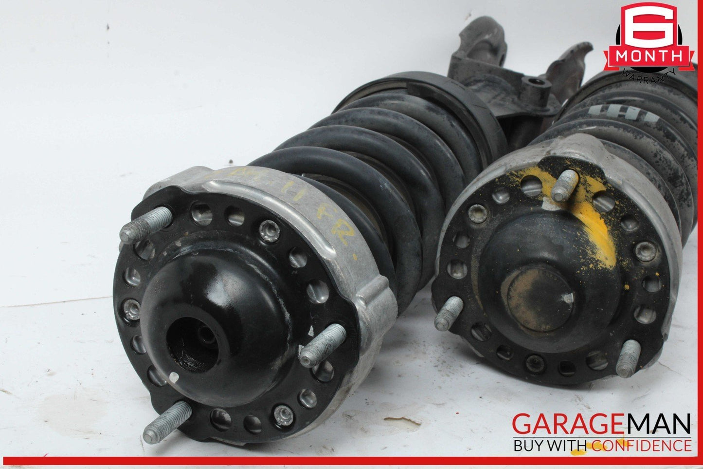 11-18 Porsche Cayenne 958 Rear Left and Rear Right Shock Strut Absorber Set OEM