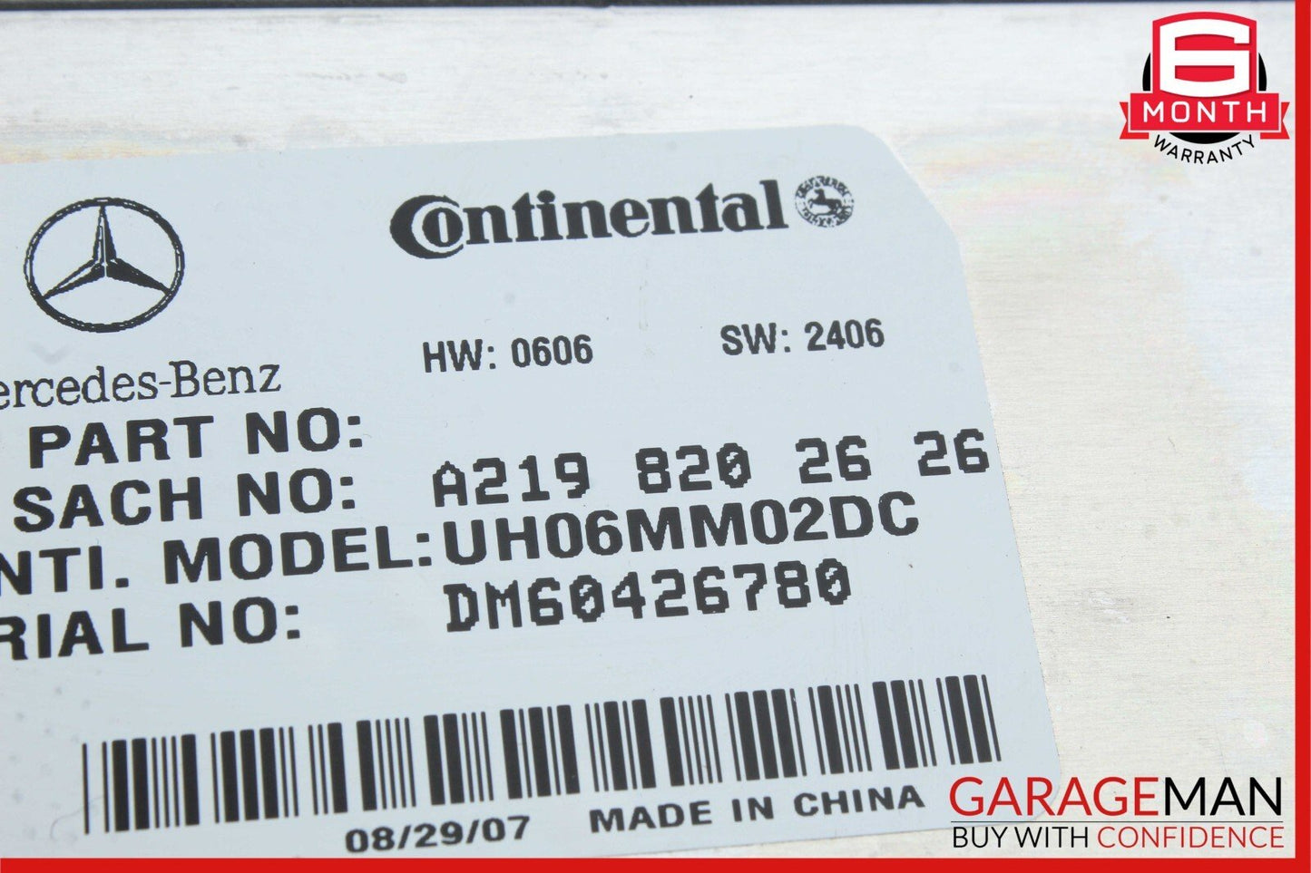 06-09 Mercedes W219 CLS350 CLK350 Voice Phone Telephone Communication Control