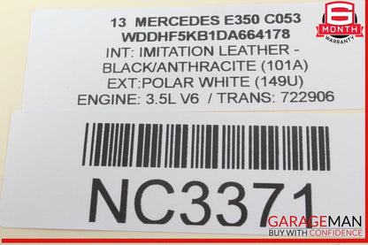 10-13 Mercedes W212 E350 Rear Right or Front Right Side Exterior Door Handle OEM