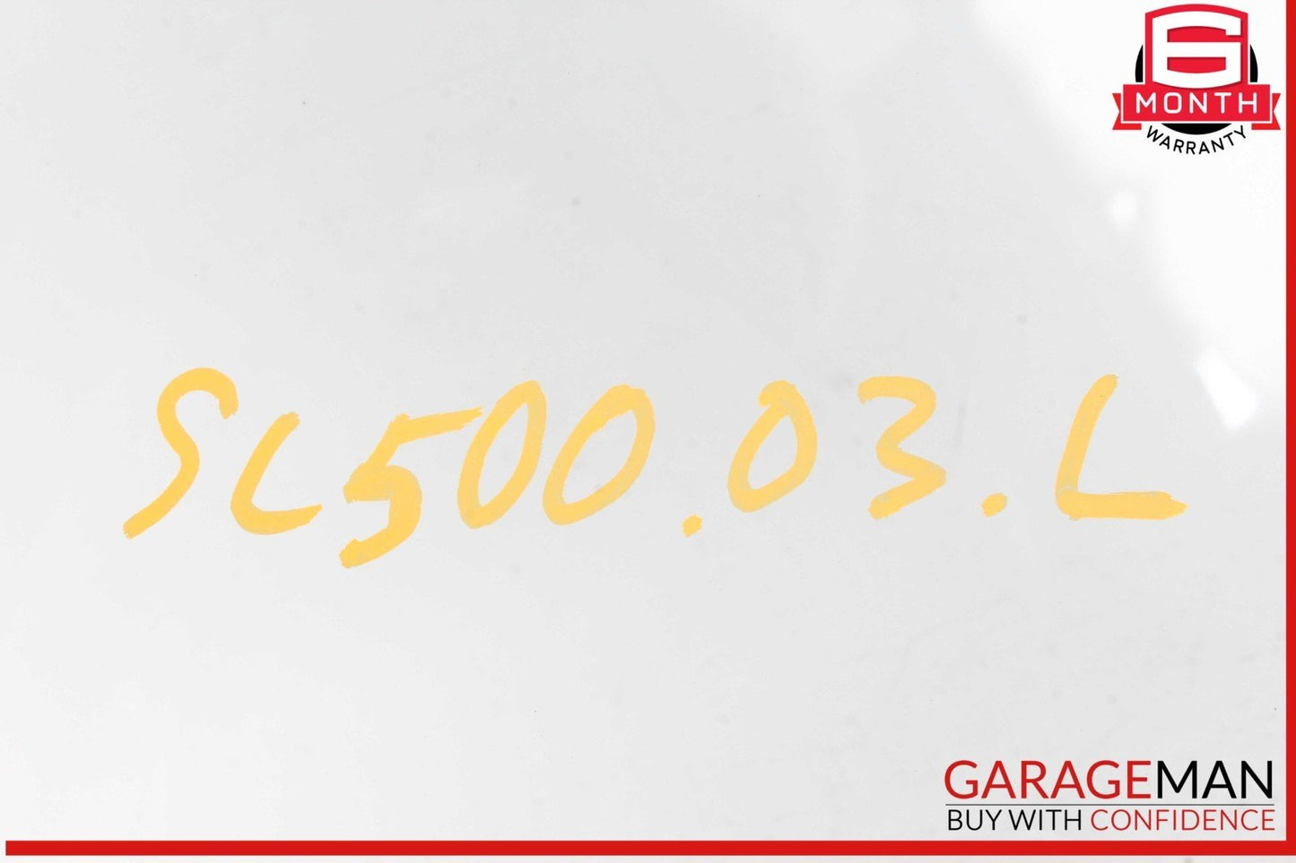 03-12 Mercedes R230 SL500 SL55 AMG Rear Left Side Quarter Window Glass OEM
