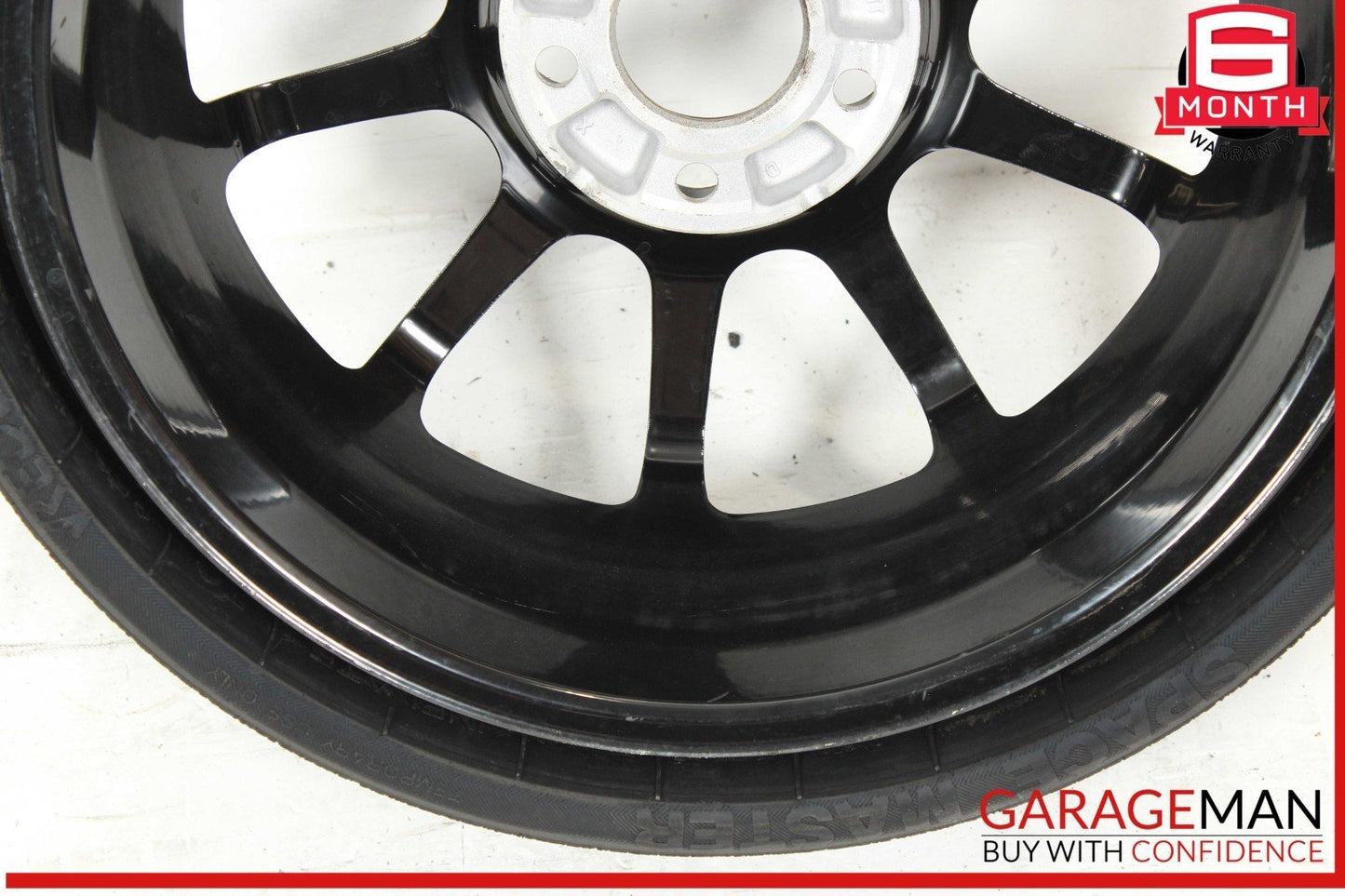 03-12 Mercedes R230 SL500 SL550 Emergency Spare Tire Wheel Donut Rim 17" 17 OEM