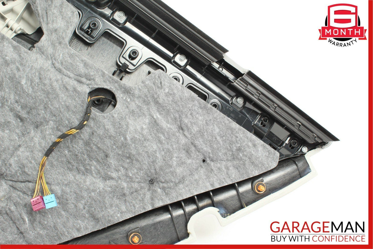 10-13 Mercedes W212 E350 E550 Rear Left Driver Side Interior Door Panel Grey OEM