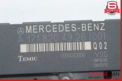 09-11 Mercedes R171 SLK350 SLK300 Roof Convertible Top Module Control OEM