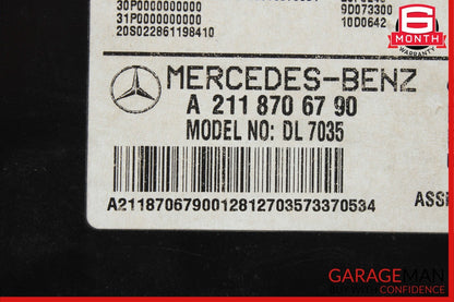 03-11 Mercedes W211 E350 CLS550 Sirius Satellite Radio Receiver Module Unit OEM
