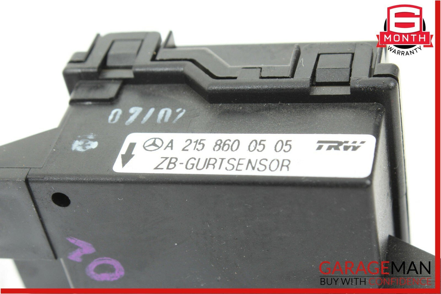 Mercedes R230 SL500 CL550 CL500 Seat Belt Seatbelt Tension Sensor Module OEM