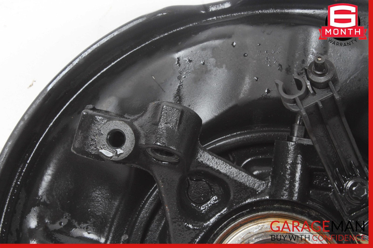 05-11 Mercedes R171 SLK350 Rear Left Spindle Knuckle Hub w/ Rotor Disc OEM