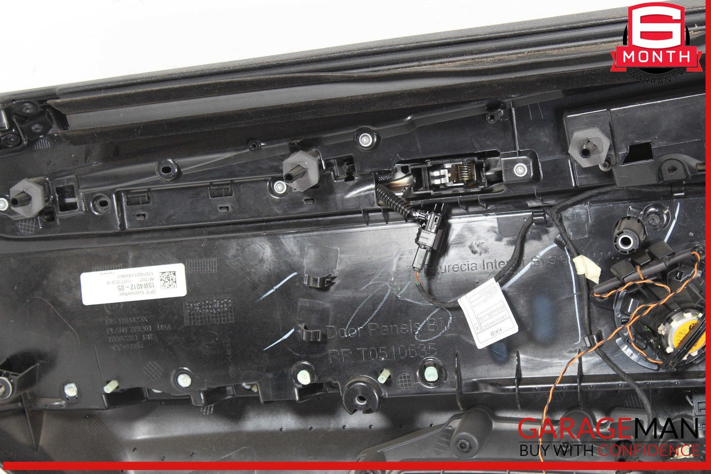 14-18 BMW X5 Rear Right Interior Door Panel Trim OEM