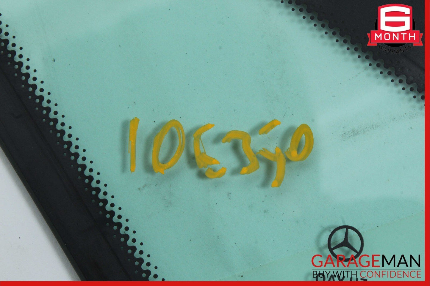10-13 Mercedes W212 E350 E550 Coupe Rear Right Side Quarter Window Glass OEM