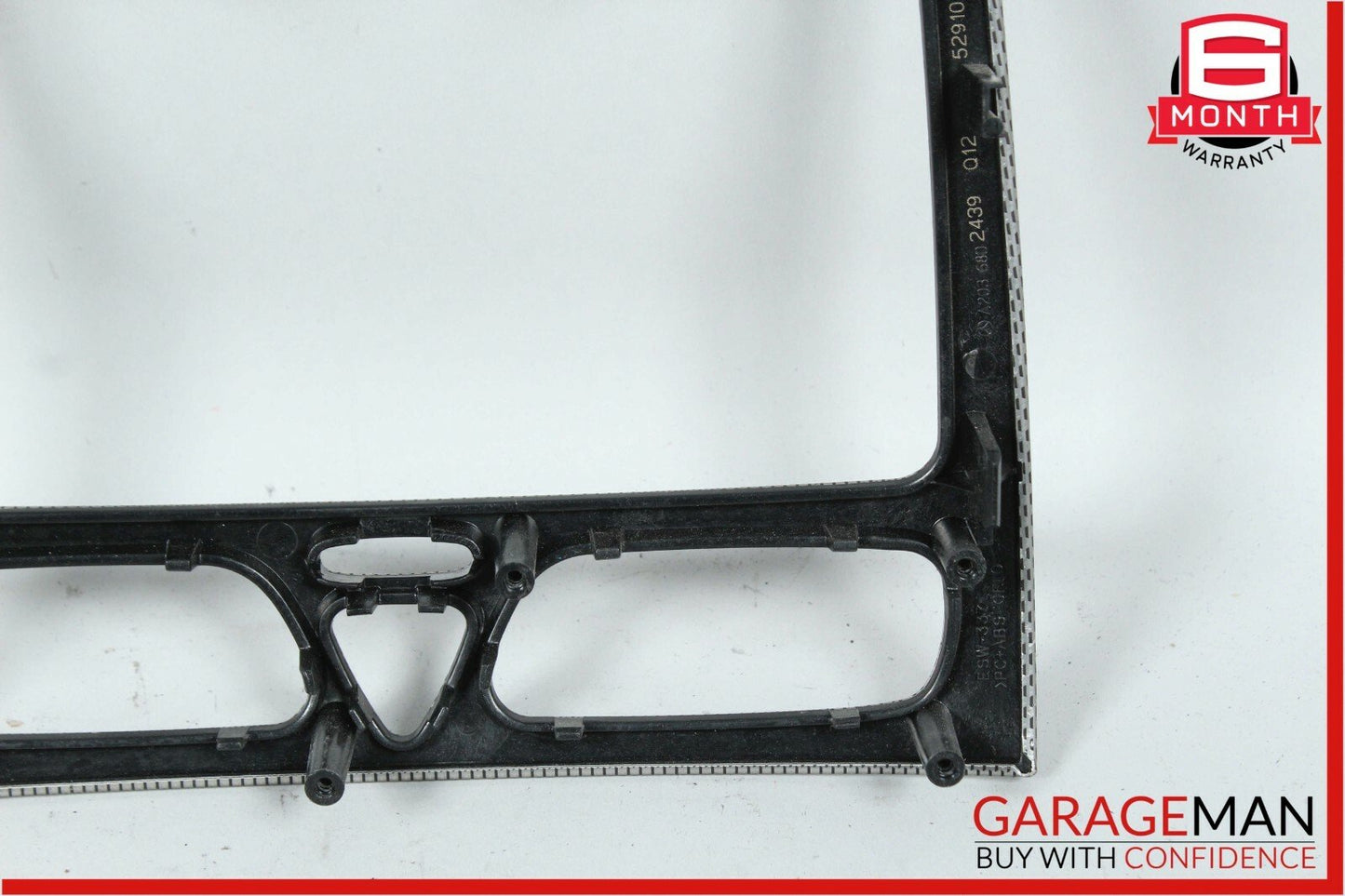 01-04 Mercedes W203 C230 Coupe Center Dash Radio Bezel Trim Panel Carbon Fiber