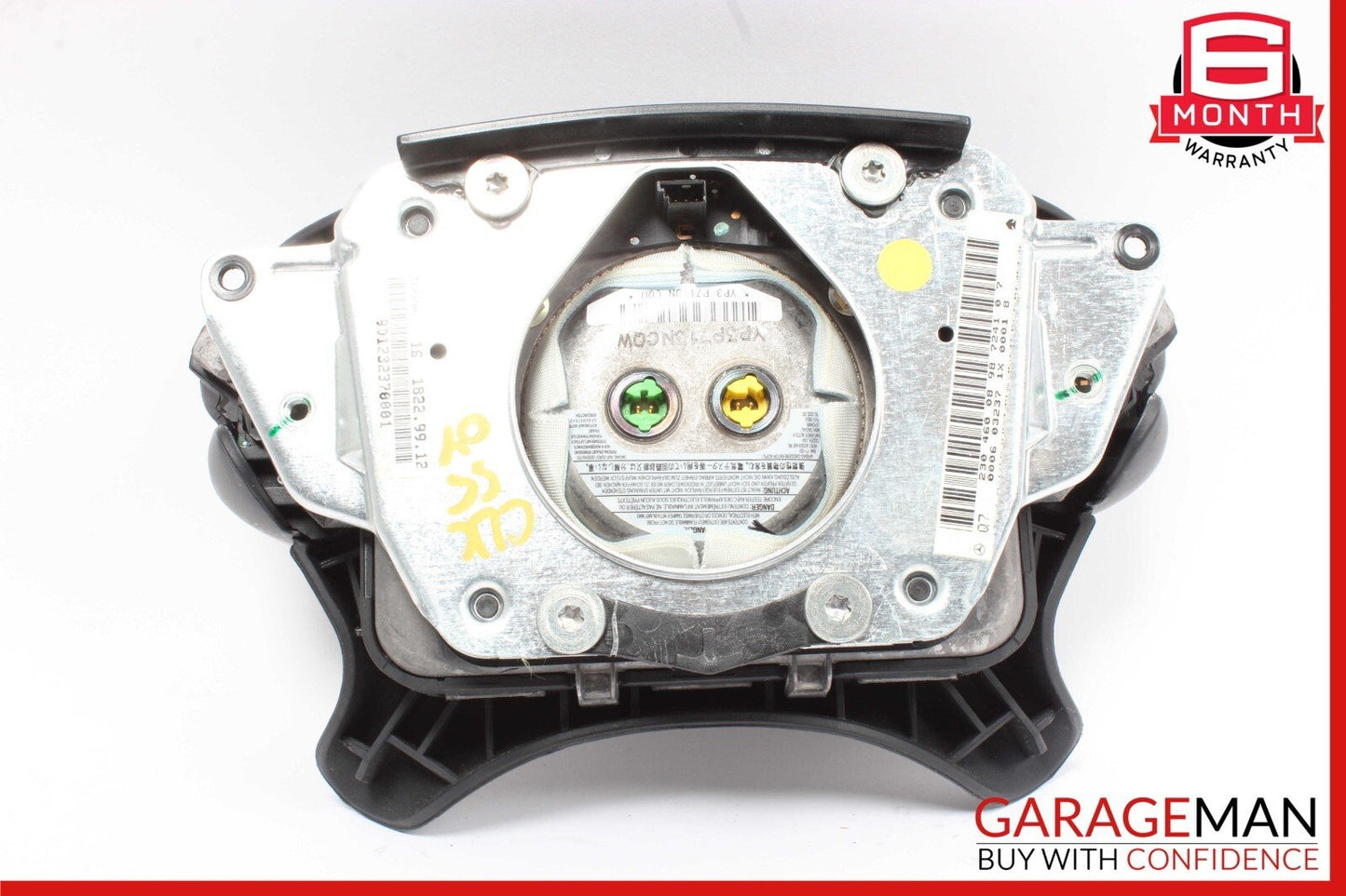 03-12 Mercedes CLK55 AMG E350 G500 CLS550 Steering Wheel Airbag Air Bag Black