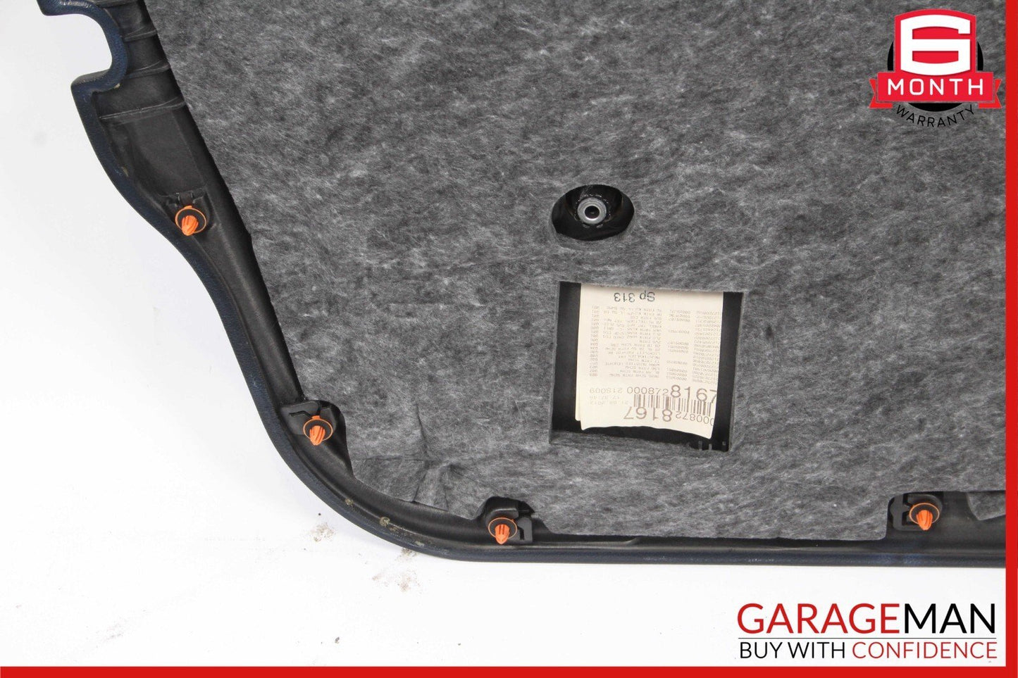 14-16 Mercedes W212 E350 Front Right Side Interior Door Panel Trim Assembly Grey