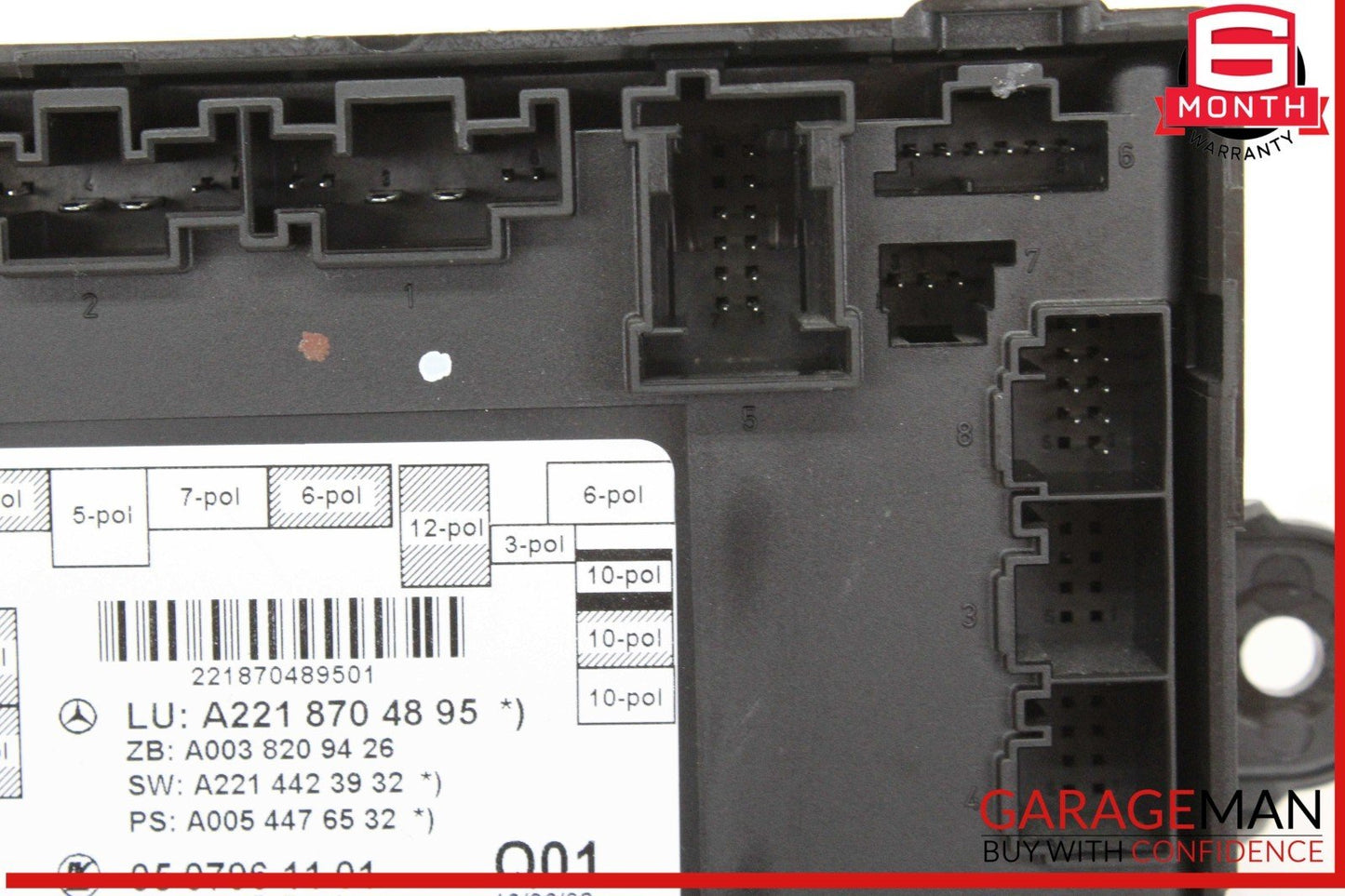 07-13 Mercedes W221 S550 Rear Right or Left Side Door Control Module Unit OEM