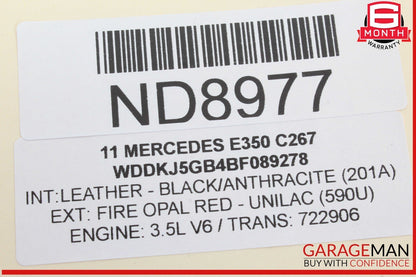 10-13 Mercedes W207 E350 Front Left Dash AC A/C Air Vent Trim Grille Cover OEM