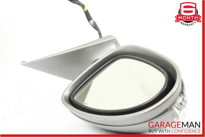 06-08 Mercedes W219 CLS500 Front Left Side Mirror Door Rear View Silver