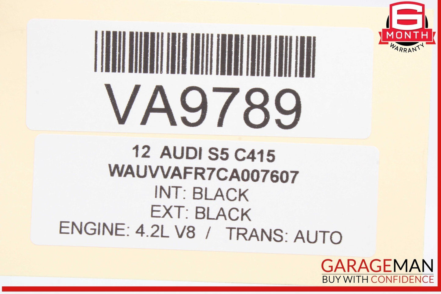08-12 Audi S5 A4 Park Parking Assist Distance Control Module Unit 8K0919475T OEM