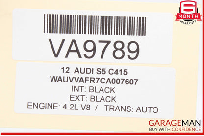 08-12 Audi S5 A4 Park Parking Assist Distance Control Module Unit 8K0919475T OEM