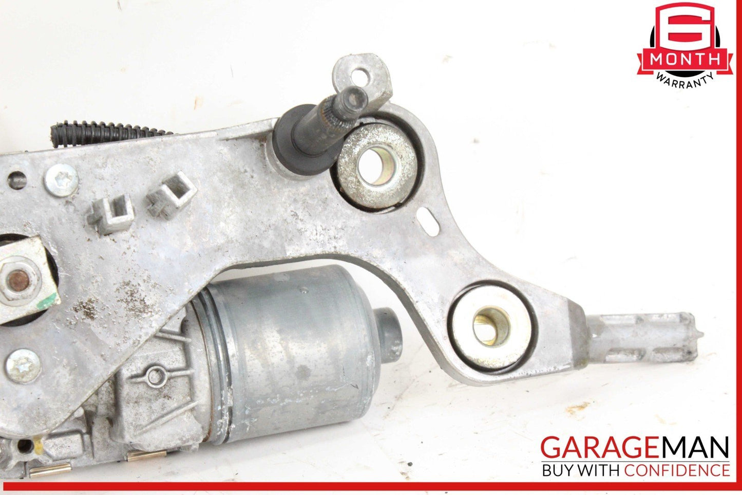 11-18 Porsche Cayenne 958 Front Windshield Wiper Motor w/ Linkage Bosch OEM
