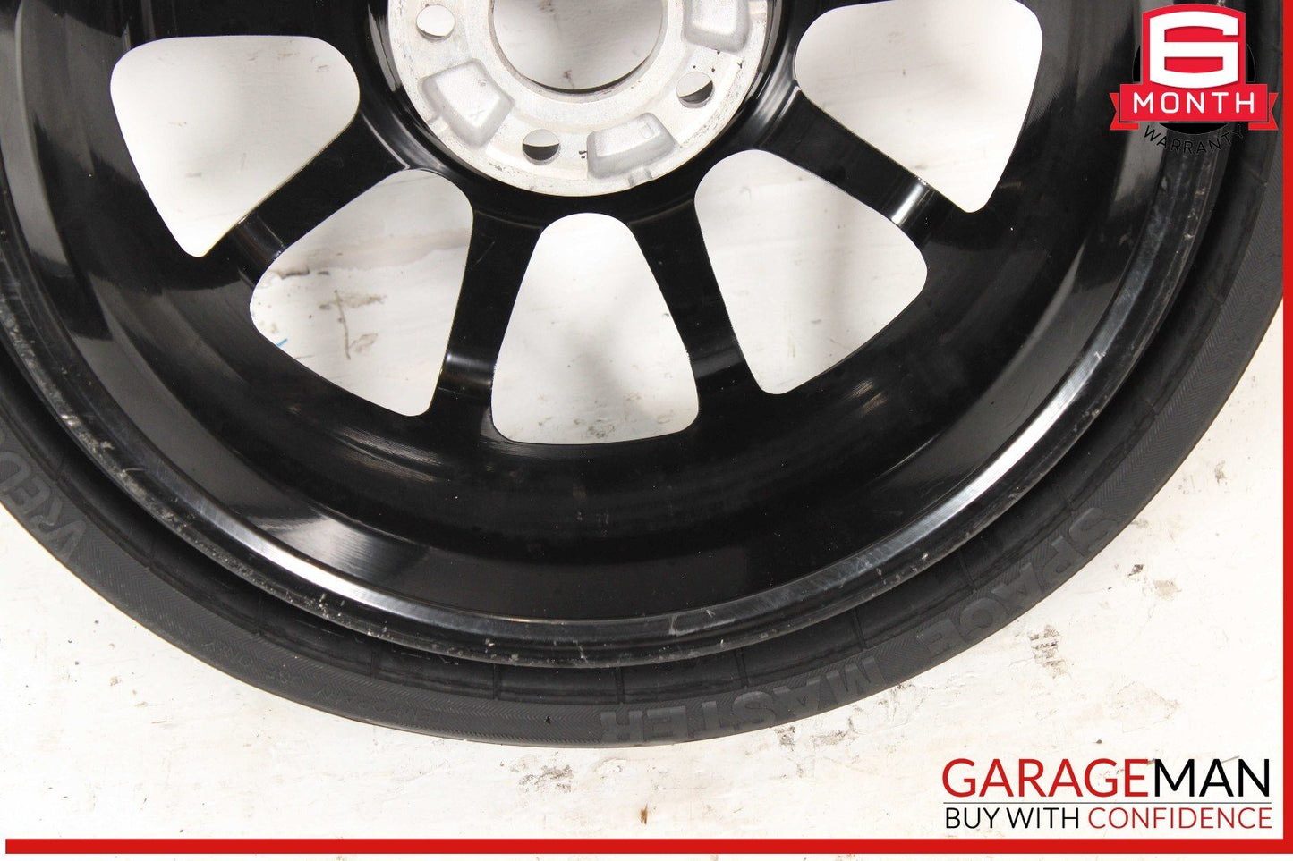03-12 Mercedes R230 SL500 SL550 Emergency Spare Tire Wheel Donut Rim 17" R17