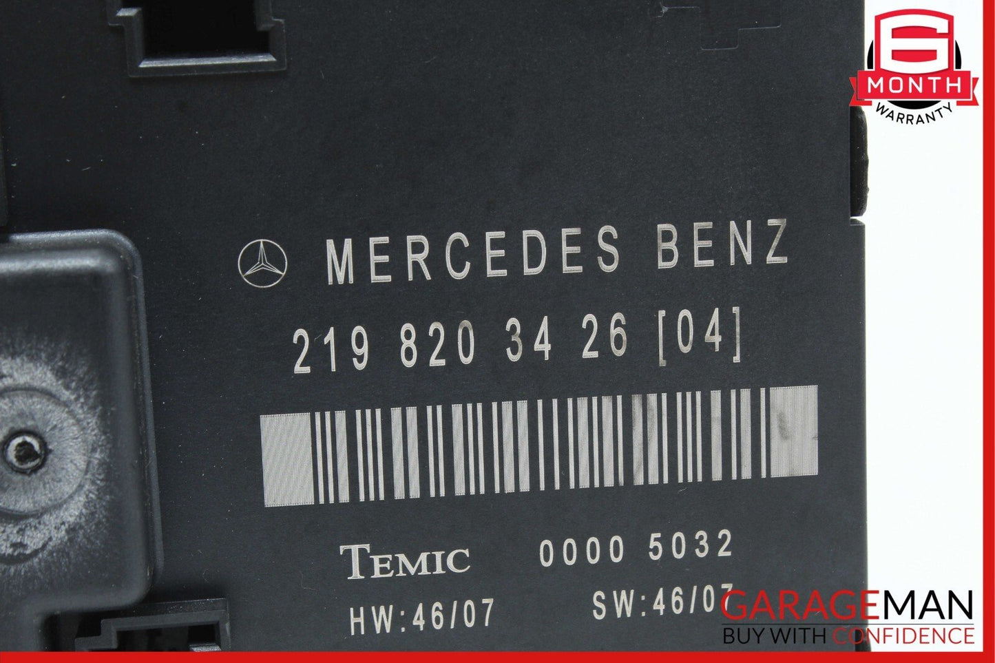 06-11 Mercedes W219 CLS500 CLS550 Rear Right Door Control Module 2198203426 OEM