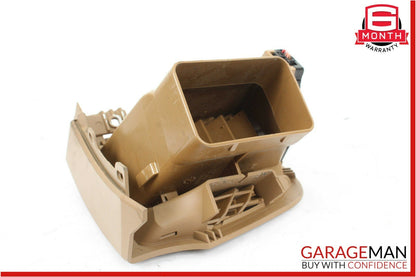 07-14 Mercedes W221 S550 CL550 Front Left Side Dash AC A/C Air Vent Trim Brown