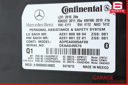 12-20 Mercedes GLK350 C250 E550 SL400 Communication Control Module Unit OEM