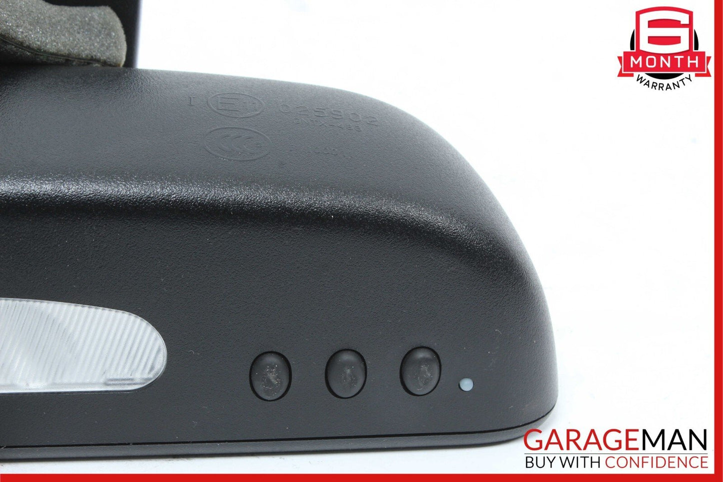 10-16 Mercedes W212 E350 E400 E550 Interior Top Upper Rear View Mirror Black OEM