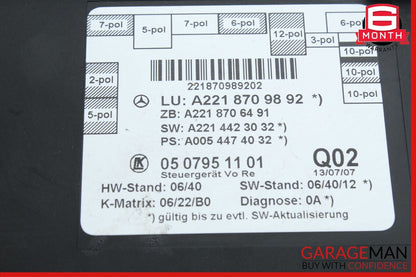 07-13 Mercedes W221 S400 S550 Front Right Passenger Side Door Control Module OEM