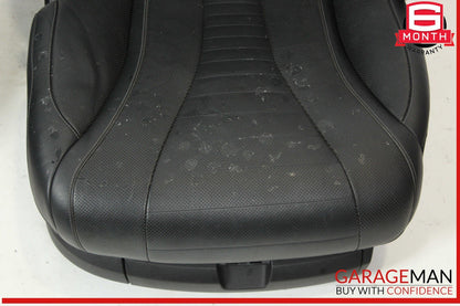 14-17 Mercedes W222 S550 Complete Front Seat Seats Cushion Assembly Black OEM