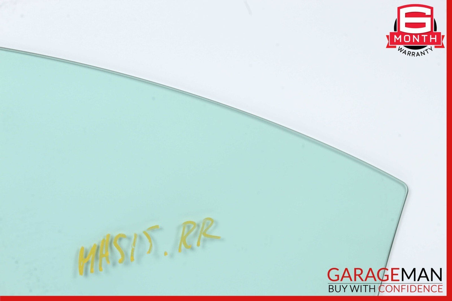 14-22 Maserati Ghibli M157 S Rear Right Side Door Window Glass OEM