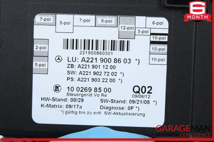 07-13 Mercedes W221 S550 Front Right Side Door Control Module 2219008603 OEM
