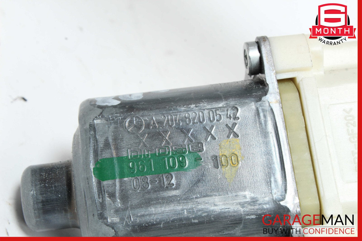 08-16 Mercedes W204 C300 GLK350 E400 Rear Left Door Window Regulator Motor OEM
