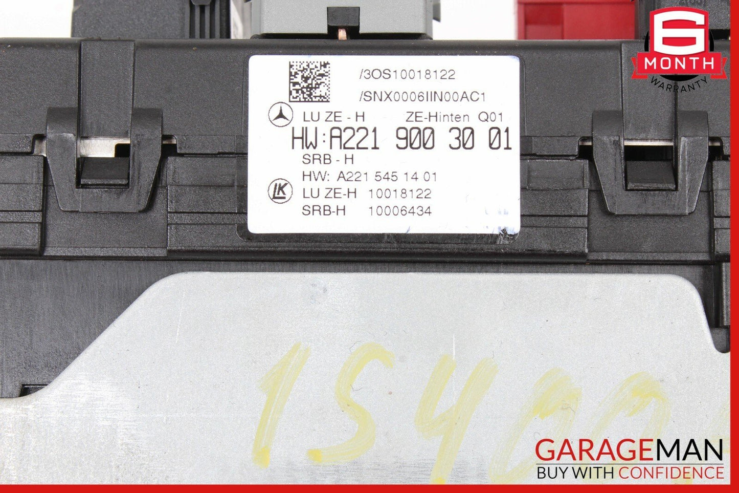10-13 Mercedes W221 S400 S550 S600 Rear Sam Fuse Relay Box Control Module OEM