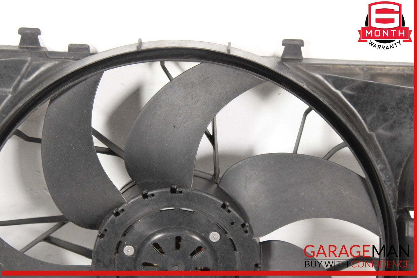 08-20 Mercedes W212 E350 C250 Engine Radiator Cooling Fan Motor Shroud Assy OEM