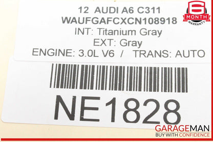 09-17 Audi A6 Q5 A4 A5 Front Right Side Suspension Lower Forward Control Arm OEM