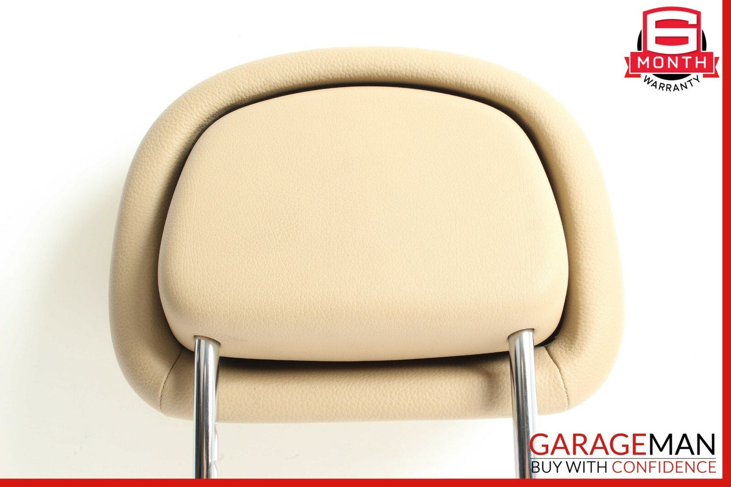 07-09 Mercedes W211 E350 E550 Front Right / Left Seat Headrest Head Rest Beige