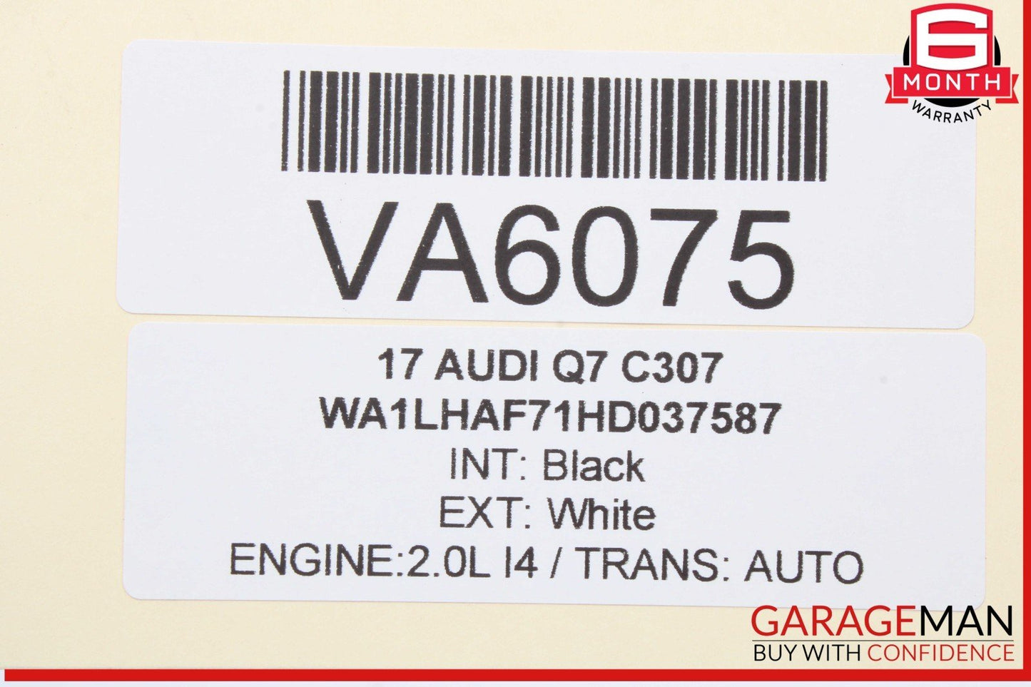 17-19 Audi Q7 Front Left Driver Side Seat Power Adjustment Control Switch OEM