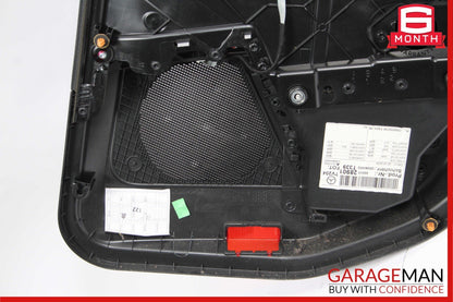 10-15 Mercedes X204 GLK350 GLK250 Rear Left Driver Interior Door Panel Black OEM
