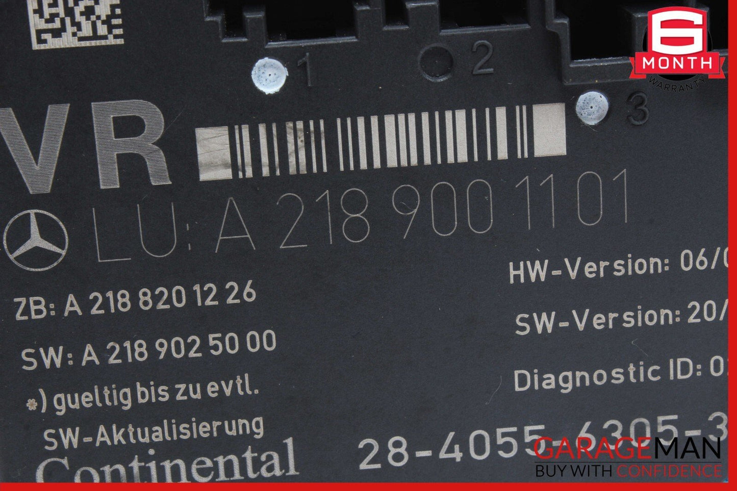 08-18 Mercedes W218 CLS63 AMG C250 E400 Front Right Side Door Control Module OEM
