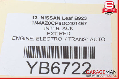 13-15 Nissan Leaf Rear Right Passenger Side Door Lock Latch Actuator OEM