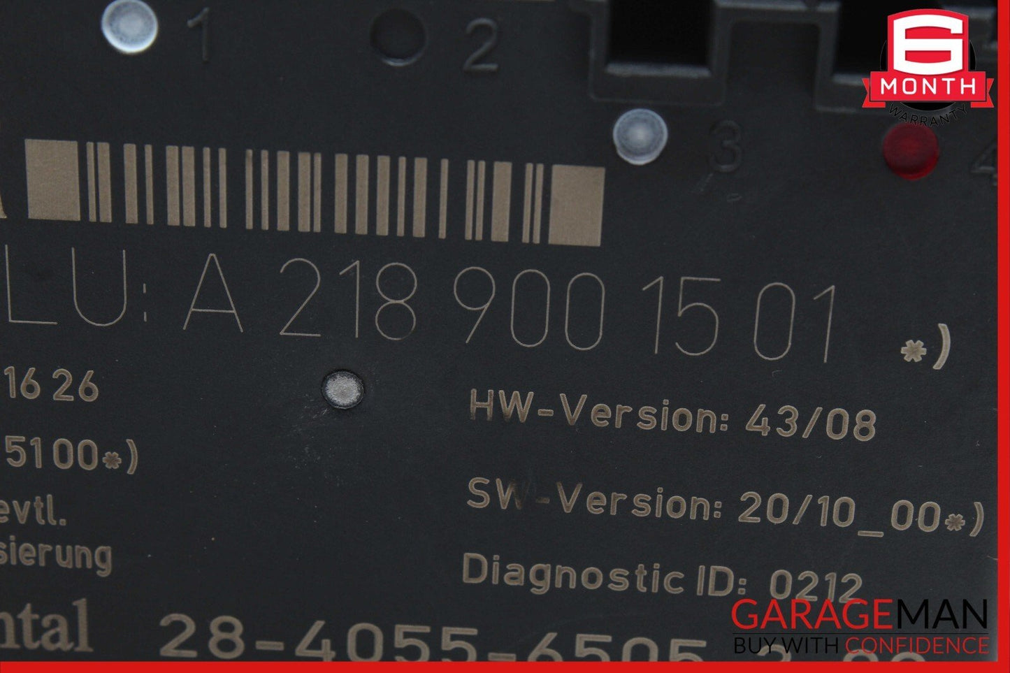 08-14 Mercedes W204 C250 C350 Rear Right Door Control Module Unit 2189001501 OEM