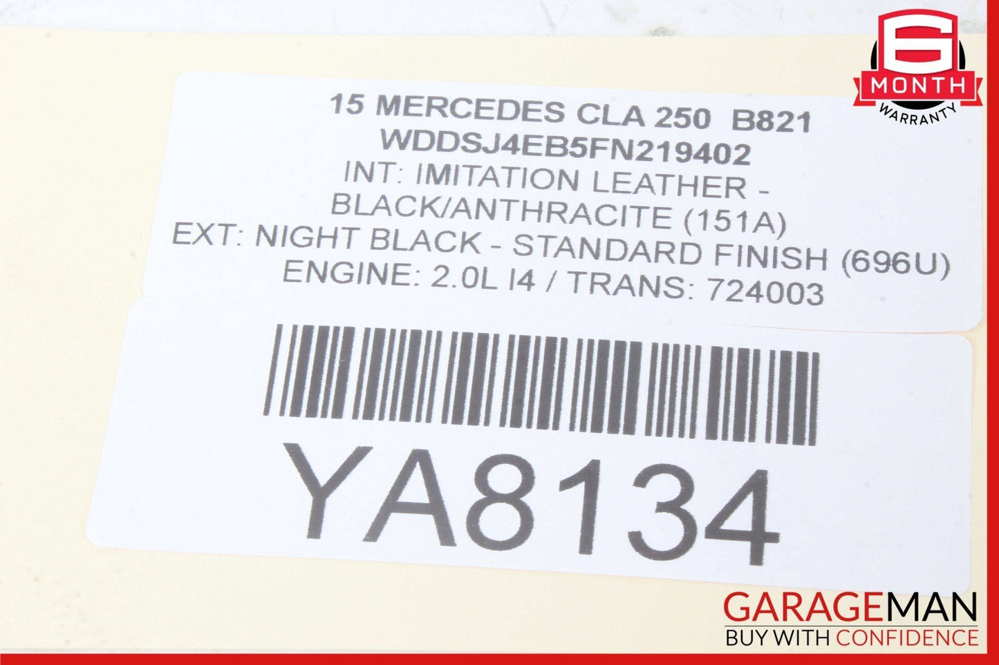 14-20 Mercedes W117 CLA250 CLA180 Front Left Side Door Lock Latch Actuator OEM