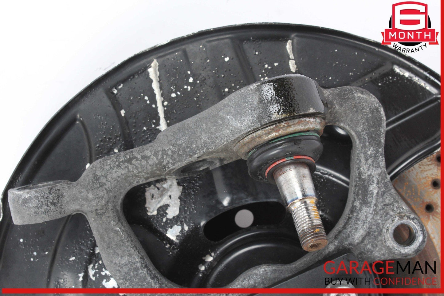 03-11 Mercedes R230 SL500 Front Left Driver Side Spindle Knuckle w/ Disc Rotor