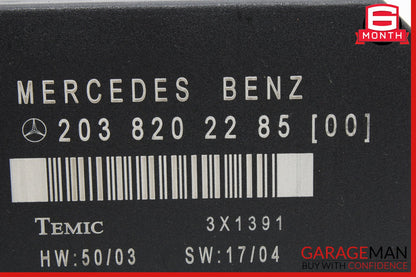 01-07 Mercedes W203 C230 C240 C320 Rear Right Door Control Module 2038202285 OEM